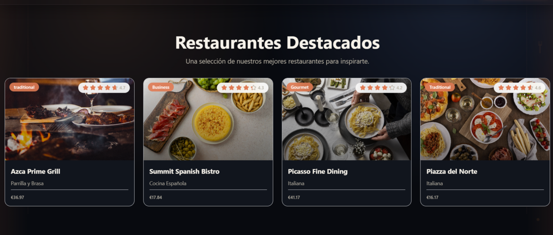 Featured Restaurants